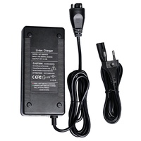 Chargeur de batterie au lithium Bosch 3 broches 42V 2A 4A pour trottinettes électriques