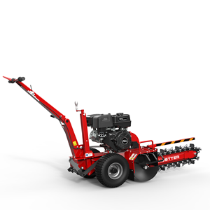 Oem Fabriek Austter 15HP Gas Motor <span class=keywords><strong>Mini</strong></span> Kettingzaag Graver Kabel Leggen Trencher Machine Voor Landbouw Bouw - Product Image 5