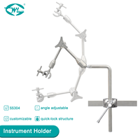 Support d'instruments d'endoscopie médicale WEIYE, système de discectomie endoscopique en forme de L pour salles d'opération