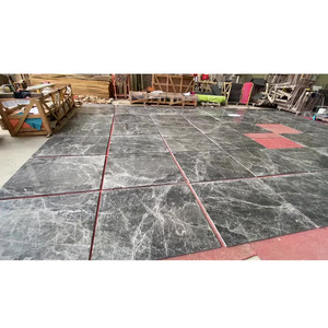 Carreaux de salon en marbre gris Pietra <span class=keywords><strong>Emma</strong></span>, panneaux de sol en marbre, marches en marbre gris - Product Image 2