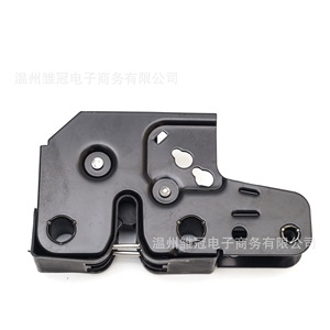 Volkswagen <b>Engine</b> <b>Hood</b> Lock 6Q0 823 509 Black Metal Replacement For Polo - Product Image 3