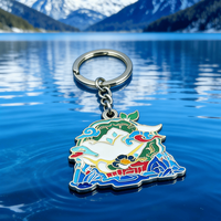 Porte-clés en métal personnalisé à la mode, logo personnalisé, porte-clés en alliage de zinc pour cadeaux promotionnels, souvenirs, image de marque
