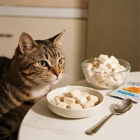 Cubes de poulet lyophilisés pour chats, friandises naturelles riches en protéines pour animaux de compagnie, collations pour chats à base de viande de poulet pure