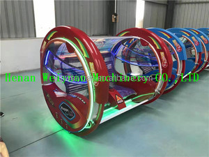 لعبة مركز تسوق من الفولاذ والألومنيوم داخلي/خارجي ، سيارة كهربائية متأرجحة سعيدة دوارة بدرجة درجة للأطفال والكبار - Product Image 6