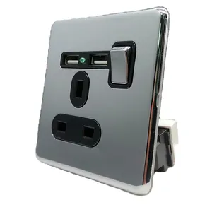 Electrical Wall Switch gang Light Sockets And Switches With Usb