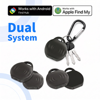 IOS dan Android untuk Orang Tua Temukan Google Find My Global Positioning MiniTag Pro untuk Koper Perjalanan Pelacak NFC Peringkat IP67