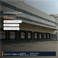 Puerta Seccional Industrial Eléctrica Personalizada de Fábrica, Puerta Elevadora Aislada Automática para Almacén, Taller, Muelle de Carga