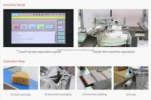 Machine à rouler et à couper les sushis Shineho, prix usine, haute production, <span class=keywords><strong>robot</strong></span>, 3 coques, capacité de 600 pièces/heure pour équipement de cuisine - Product Image 4