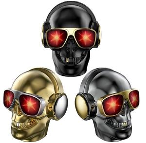 Squelette Musique haut-parleur intelligent woofer haut-parleur karaoké crâne tête léger haut-parleur - Product Image 1