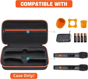 กระเป๋าเก็บไมค์ไร้สายแบบพกพาสำหรับ <span class=keywords><strong>JBL</strong></span> ไร้สายระบบไมโครโฟนสองตัว /<span class=keywords><strong>jbl</strong></span> <span class=keywords><strong>partybox</strong></span> แบบออกแบบได้ตามต้องการ - Product Image 2