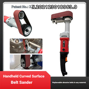 เครื่องขัดสายพานแบบมือถือ เครื่องขัดทรงกระบอก เครื่องเจียรแบบถัง เครื่องเจียรโค้ง เครื่องขัดสายพานไฟฟ้าสำหรับงานหนัก - Product Image 3