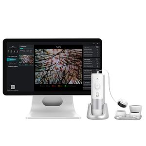 Appareil d'analyse du cuir chevelu AI USB – Machine d'analyse des cheveux et du cuir chevelu pour l'analyse ionique du cuir chevelu avec ordinateur, idéal pour les académies de formation et les tests. - Product Image 1