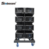 Sinbosen 20A Dual 10 pouces Pro Sound Active Two Way Line Array Speaker