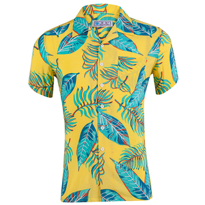 Chine fabrication dernière conception hommes manches courtes hawaïenne chemise décontractée - Product Image 1