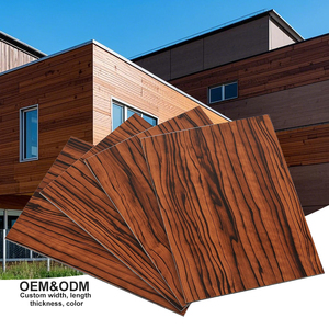 3D ốp tường bên ngoài hạt gỗ pvdf tráng nhôm bảng <span class=keywords><strong>ACP</strong></span> tấm Tường bên ngoài - Product Image 1
