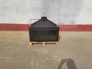 Vendita diretta della fabbrica Reai fuoco Freestanding inserto camino (bsc326) metallo nero soggiorno Design grafico interno europeo - Product Image 5