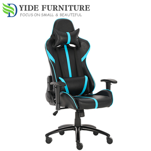 <span class=keywords><strong>Recensioni</strong></span> sulle sedie da <span class=keywords><strong>gaming</strong></span> blu con telaio in metallo e rivestimento in pelle per il <span class=keywords><strong>gaming</strong></span> - Product Image 2