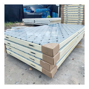 Chambre froide conteneurisée 20 pieds en panneaux sandwich polyuréthane PIR PUR PU avec système de fixation <span class=keywords><strong>Cam</strong></span> Lock, acier coloré ondulé 50/75MM - Product Image 6