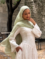 Nouvelles Robes en Gros : Modèles Amples Grande Taille, Longues à Motifs Floraux, Taille Cintrée, Abaya Élégante pour Femme, Tenue Quotidienne Décontractée
