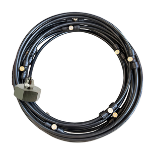 Ensemble d'irrigation par pulvérisation à insertion rapide pour tuyau d'arrosage automatique de 6mm Pulvérisateurs du système de refroidissement du <span class=keywords><strong>toit</strong></span> - Product Image 1