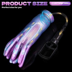 Fantasy Stroker Octopus Vagina Masturbator Air <b>Pump</b> <b>Suction</b> Cup Strong <b>Suction</b> Soft Male Masturbator Cup Adult Product Wholesale - Product Image 4