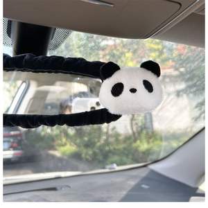 RTS Y0219 TMST Peluche Panda Créative Couverture de Rétroviseur Moderne Accessoires de Voiture Universels Décoration Animale Kits Intérieurs - Product Image 6