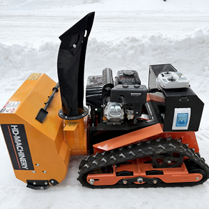 Soplador de Nieve a Gasolina Silencioso y Eficiente con Control Remoto, Imprescindible para las Industrias de la Construcción y el Hogar, con Cuchilla Plana Simple - Product Image 3