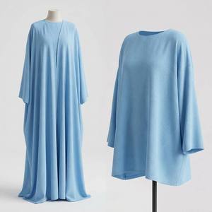 Tissu Crêpe Léger 200 g/m² 100 % Polyester Non Extensible Rigide Effet Galet pour Blouses et Abayas - Product Image 6