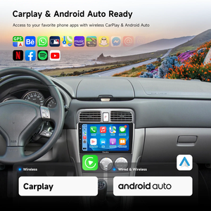 Dasaita 9 pulgadas coche estéreo Android GPS navegación Carplay Multimedia Video REPRODUCTOR DE DVD Unidad Principal para Subaru <span class=keywords><strong>Forester</strong></span> <span class=keywords><strong>2</strong></span> 2004-2007 - Product Image 4