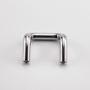 Industrial Double Bend U Shaped Handle A 1074 Stainless Steel Cabinet Handle For Mobile Phone Cabinets Electrical Distribution - Product Image 2