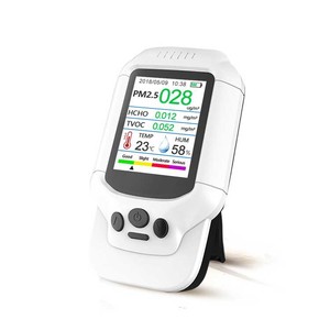 Moniteur de qualité de l'air intérieur portable, testeur de formaldéhyde avec affichage de la température et de l'humidité, détecteur numérique HCHO TVOC PM2.5 - Product Image 1