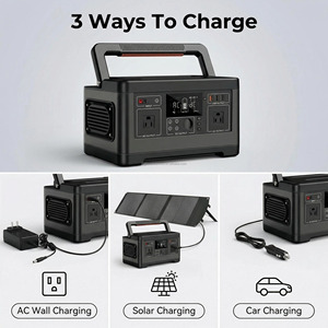 FCC Certified 500W 520Wh Portable Power Station 110V for US RV Camping Tailgating Overlanding Off Grid Backup - Product Image 2