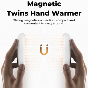 Portable Hand and Foot Warmer with Battery-Powered Heater Plastic Magnetic Design for Winter Outdoor Car RV Household Use - Product Image 6