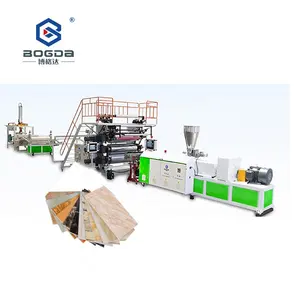BOGDA Automatic 1220MM PVC Artificial Marble Replacement Extrusion Machine Full Production Line