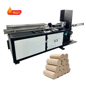 High Speed Toilet Paper Machine With Band Saw Roll Cutting Machine Small Toilet Roll Paper Band Saw Cutting Machine
