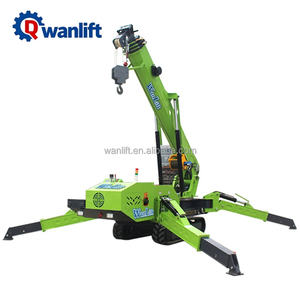 Grue araignée électrique sur chenilles <span class=keywords><strong>de</strong></span> haute qualité européenne, neuve, 3 tonnes, 5 tonnes, avec télécommande certifiée CE et élingue à chaîne - Product Image 3