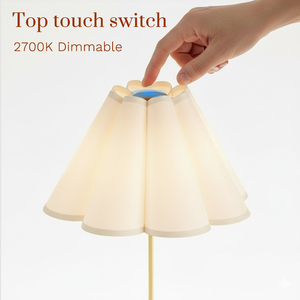 Không dây sạc pin LED hiện đại có thể điều chỉnh bảng đèn 5000mAh điều khiển cảm ứng Vàng + Trắng cho đám cưới ngoài trời tiệc trong nhà - Product Image 2