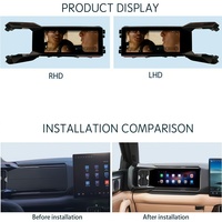 Radio con Pantalla de 10.25 Pulgadas para Auto, Sistema de Entretenimiento para Copiloto y Pasajeros, Actualización para BYD Formula Leopard 8 Bao 8 2024