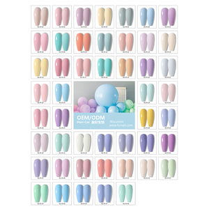 HEMA FREE Primavera Verano Macaron Color <span class=keywords><strong>Pastel</strong></span> Gel Polish Logotipo personalizado Venta al por mayor Suministros para <span class=keywords><strong>uñas</strong></span> Etiqueta privada Gel Esmalte de <span class=keywords><strong>uñas</strong></span> - Product Image 2