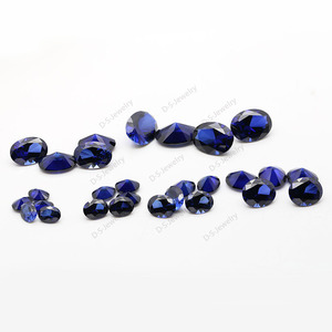 34 #   Pierre de <span class=keywords><strong>saphir</strong></span> bleu, taille ovale, <span class=keywords><strong>saphir</strong></span> bleu <span class=keywords><strong>synthétique</strong></span>, prix par carat - Product Image 6