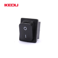 KEDU HY12-15 Noir Couleur 250V 16A IP65 Antipoussière Étanche Interrupteur À Bascule Avec TUV CE