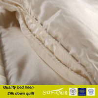 Couette douce et chaude de luxe en jacquard de soie pour la maison et l'hôtel en Offre Spéciale, 100%