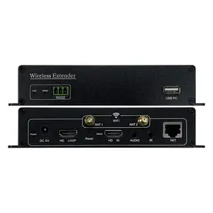 Беспроводной расширитель видео AMS WE100 WE100P 100 м 2,4 ГГц HD видео аудио сигналы беспроводной передатчик приемник для телевизора PS4 монитор