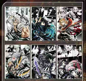 Cartes de collection ANX Culture Demon Slayer <span class=keywords><strong>Kimetsu</strong></span> <span class=keywords><strong>No</strong></span> <span class=keywords><strong>Yaiba</strong></span>, personnage d'anime, boîte de boosters, jouets pour la famille, cadeaux pour enfants - Product Image 5