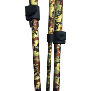Bâton de chasse et de tir en aluminium à 4 pieds, couleur camouflage, super léger, hauteur réglable jusqu'à 180 cm - Product Image 5