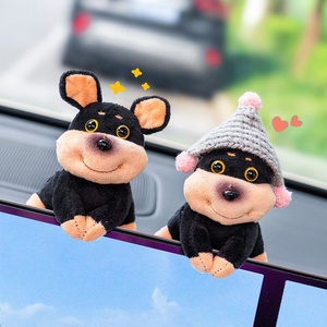 Boneka anak anjing mobil mewah dekorasi kopling penyeka mobil saklar sinyal belok dekorasi boneka penyeka mobil anjing Kawaii - Product Image 2
