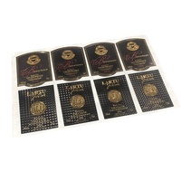 Tùy Chỉnh Mạnh Mẽ Dính LOGO Sun Kháng Nhiệt Độ Cao PC/PVC/PET Chai Nhãn Dán