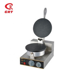 Machine à cônes à crème glacée électrique commerciale GRT-C1, antiadhésive, pour faire des cônes de gaufres - Product Image 1