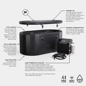 Banheira Inflável de Imersão em Água Fria para Recuperação de Atletas, Banheira de Gelo Portátil - Product Image 6