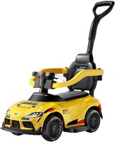Voiture à pédales sous licence Toyota Gr Supra Gt4, batterie en option, musique, marchepied, poignée de poussée
